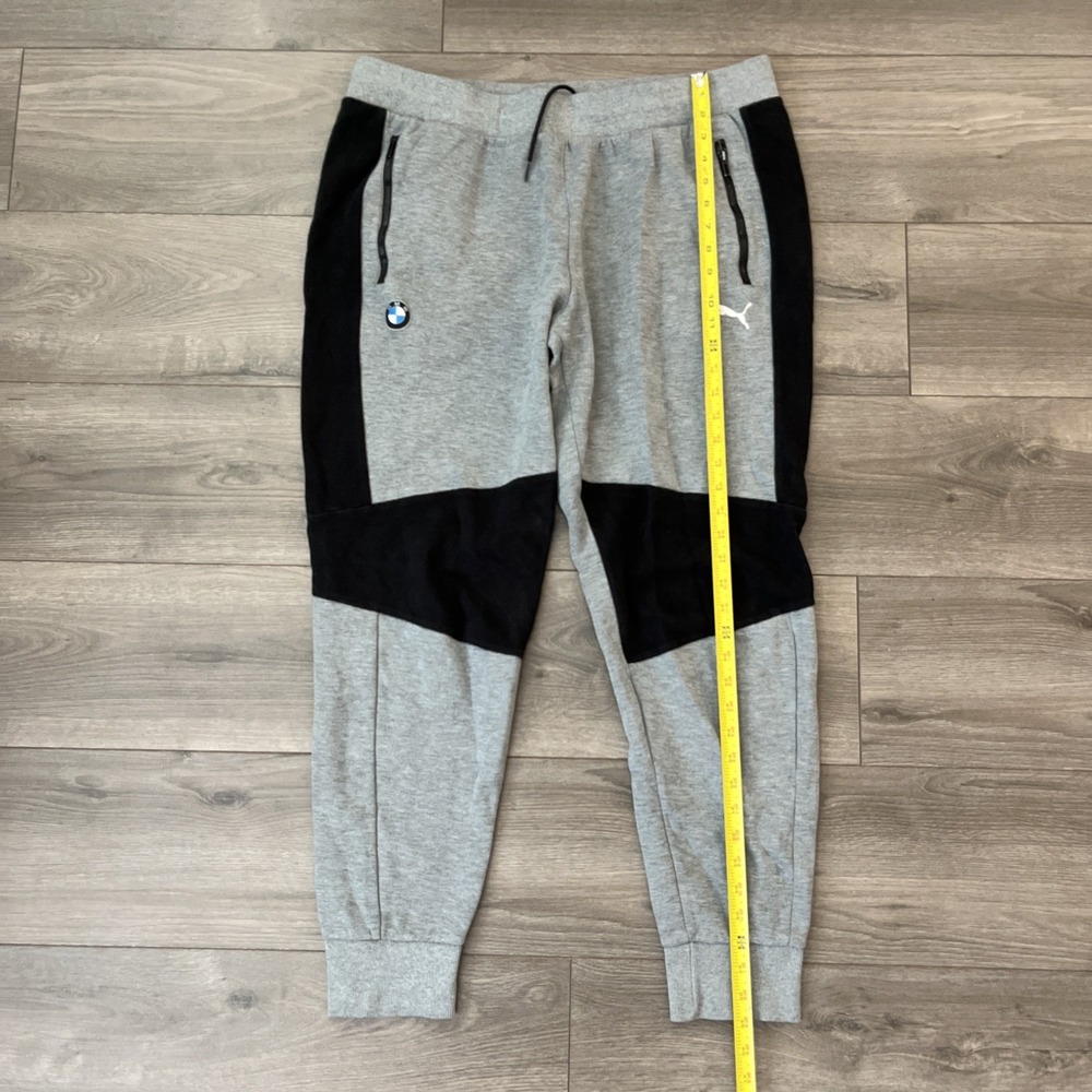 PUMA X BMW Motorsport Jogger Sweatpants Mens 2XL Gray - Picture 6 of 10